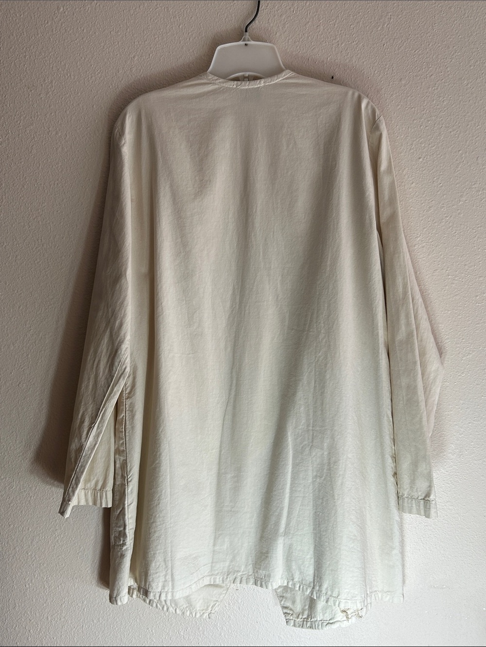 Prairie Underground Cream Wrap-Style Long Sleeve Shirt Jacket - Picture 6 of 6